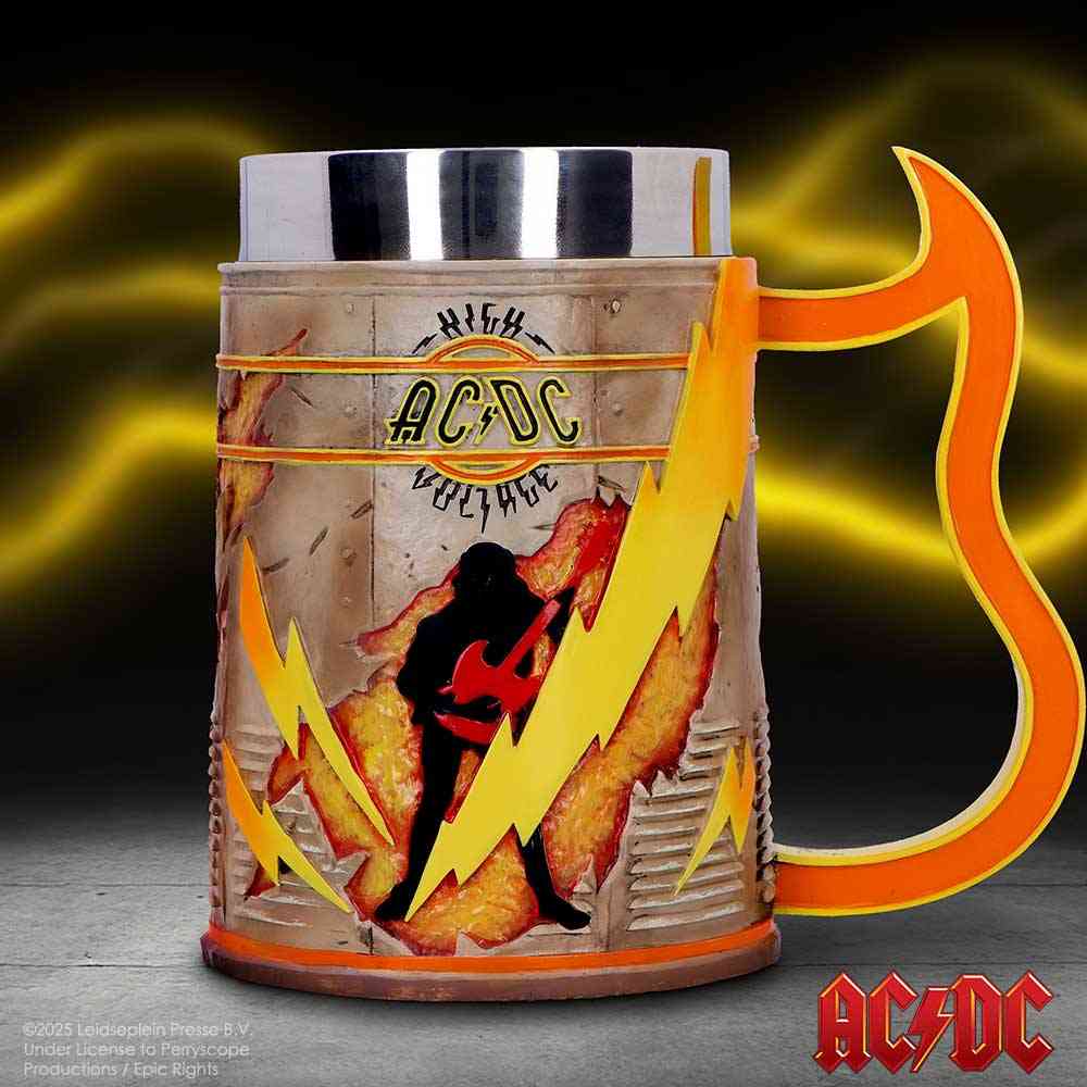 Nemesis Now AC/DC - ACDC High Voltage Tankard - Multicolours